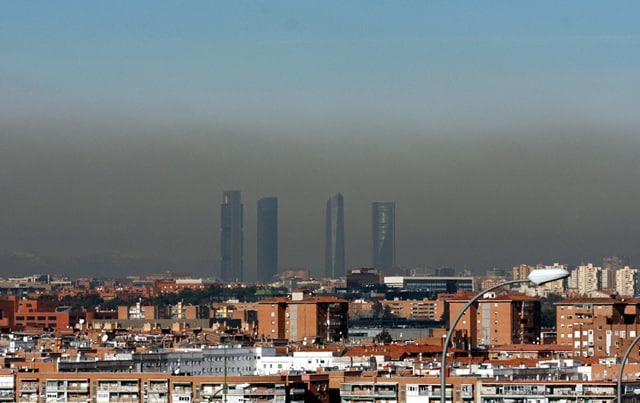 Contaminación-Madrid